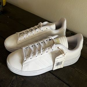 Adidas GrandCourt Alpha Leather Sneaker brand new with tags